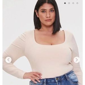 Plus size Long-Sleeve Top